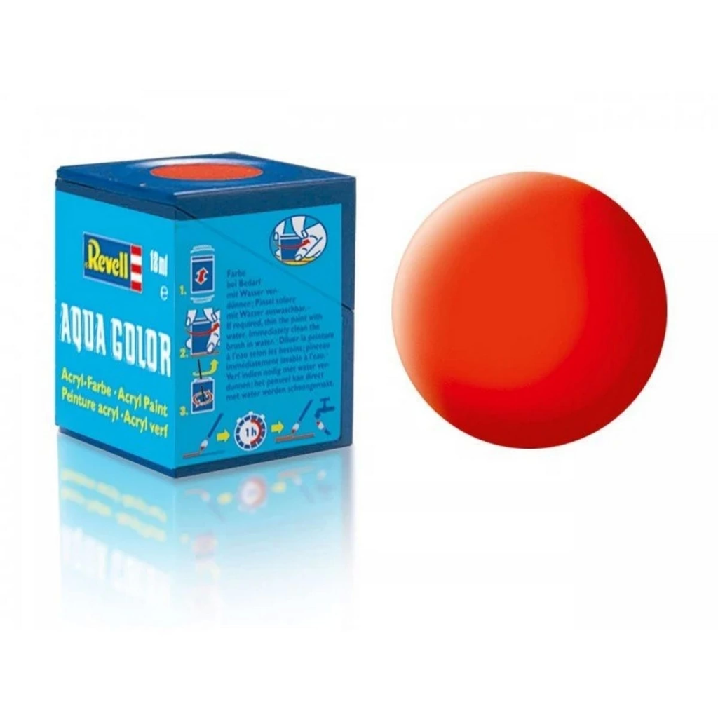 Aqua Color Luminous Orange - Mat Boya- 18 ml Aqua Color Luminous Orange - Mat Boya- 18 ml