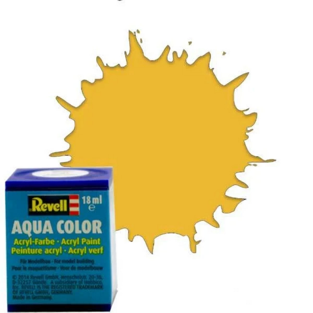 Aqua Color Sandy Yellow - Mat Boya- 18 ml Aqua Color Sandy Yellow - Mat Boya- 18 ml