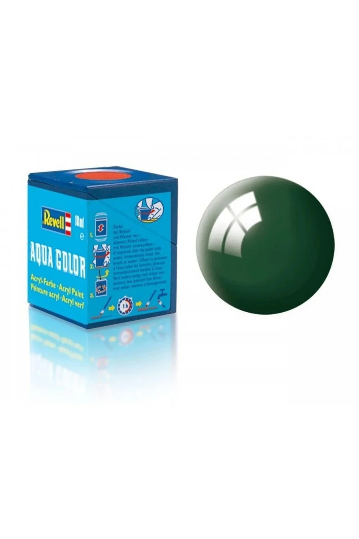 Aqua Color Sea Green - Gloss Boya- 18 ml