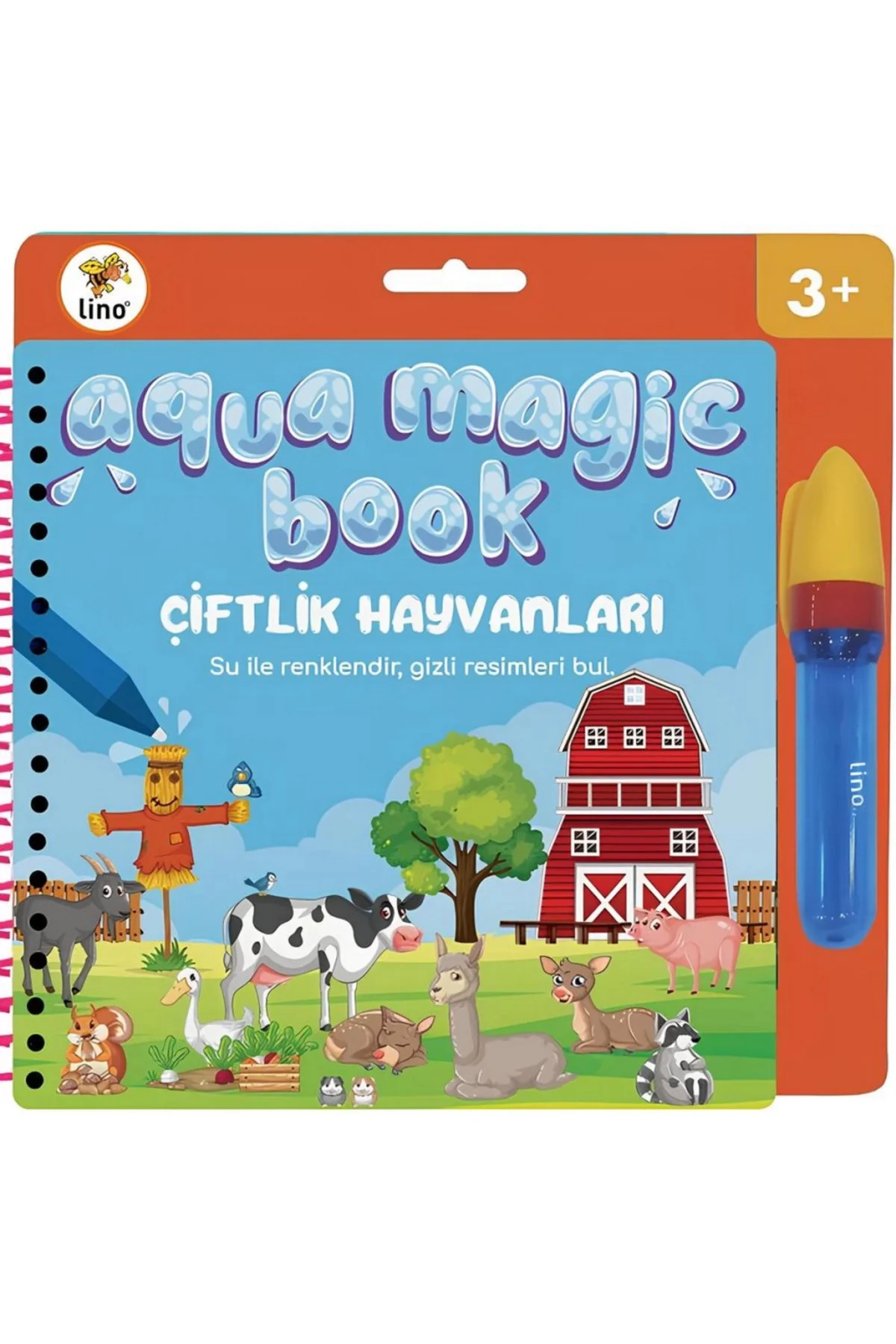 Aqua Magic Book Çiftlik Sihirli Boyama Kitabı