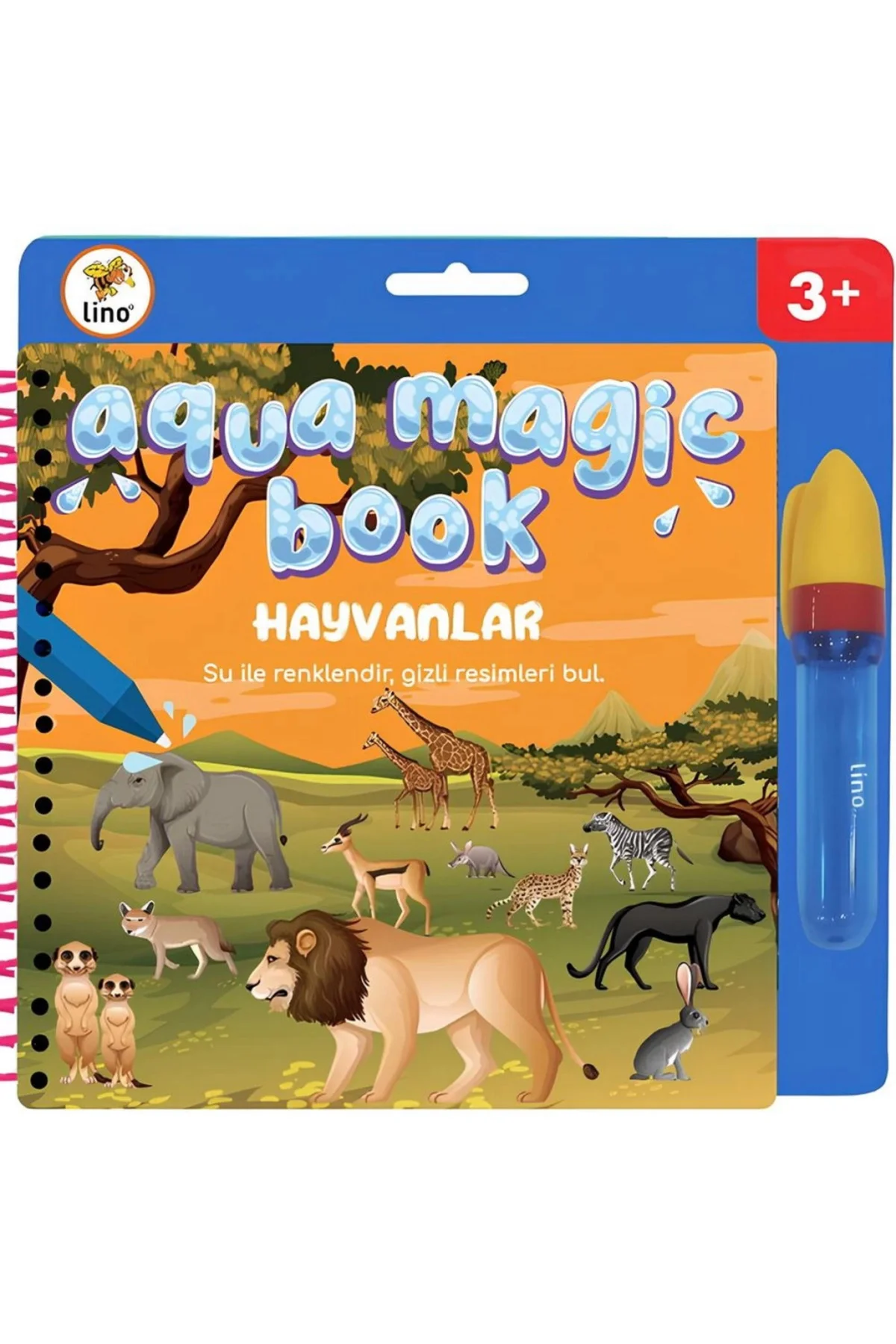 Aqua Magic Book Hayvanlar Sihirli Boyama Kitabı