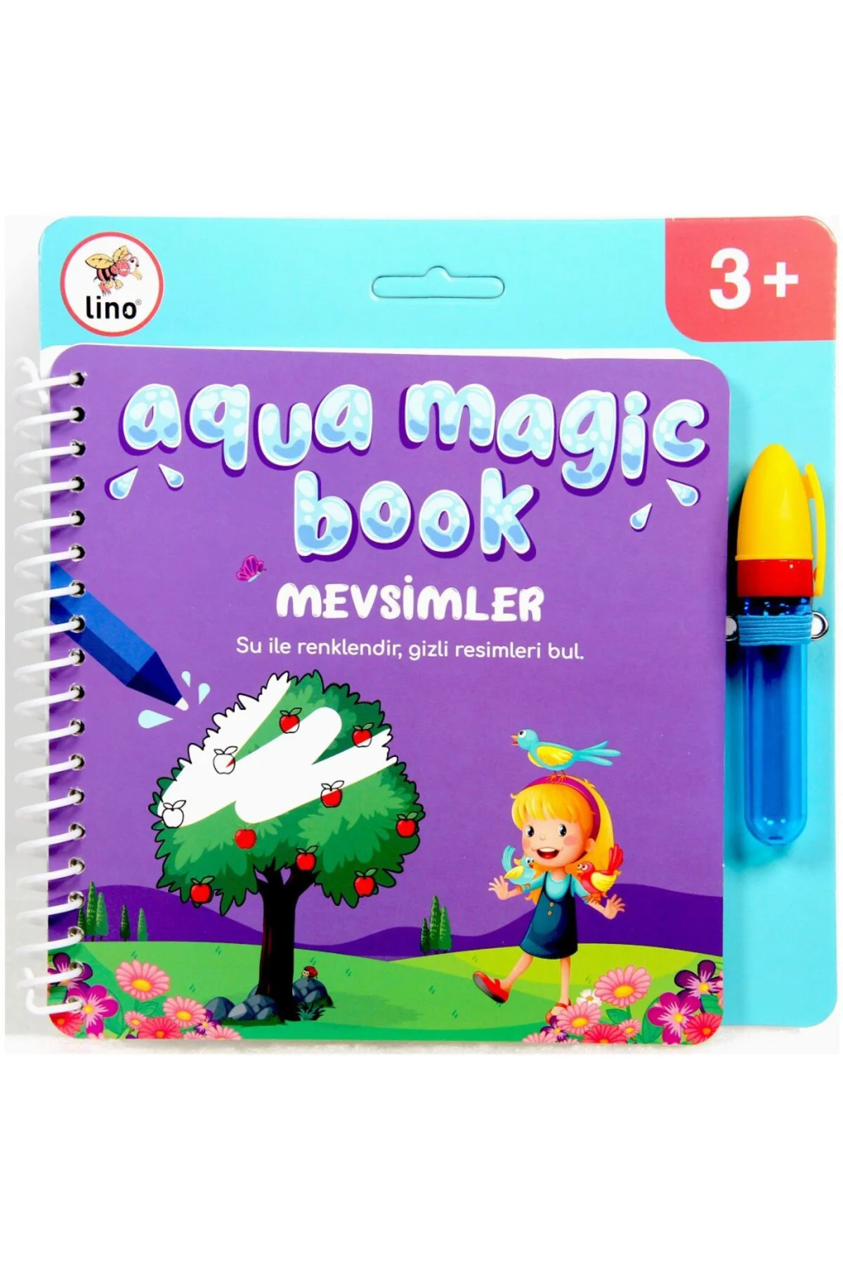 Aqua Magic Mevsimler Sihirli Boyama Kitabı