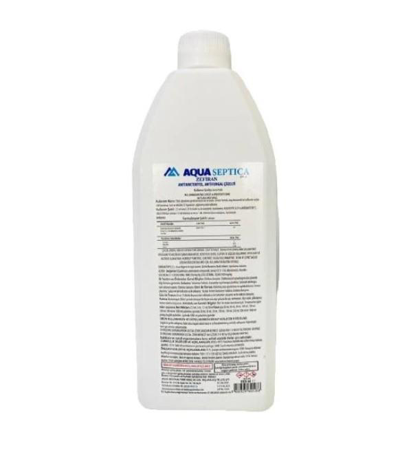 Aqua  Septica Zefiran El Temizleyici Solüsyon 1000 Ml (Biyosidal R