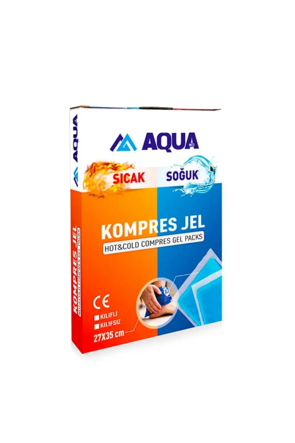 Aqua Sıcak Soğuk Kompres Jel 27x35 Cm Aqua Sıcak Soğuk Kompres Jel 27x35 Cm