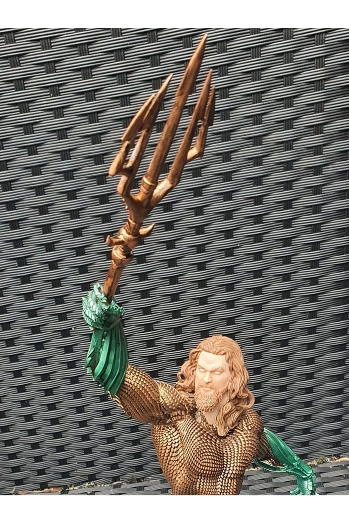 Aquaman Atlantis Hükümdarı Boyalı Figür 35 CM (MEGA BOY)