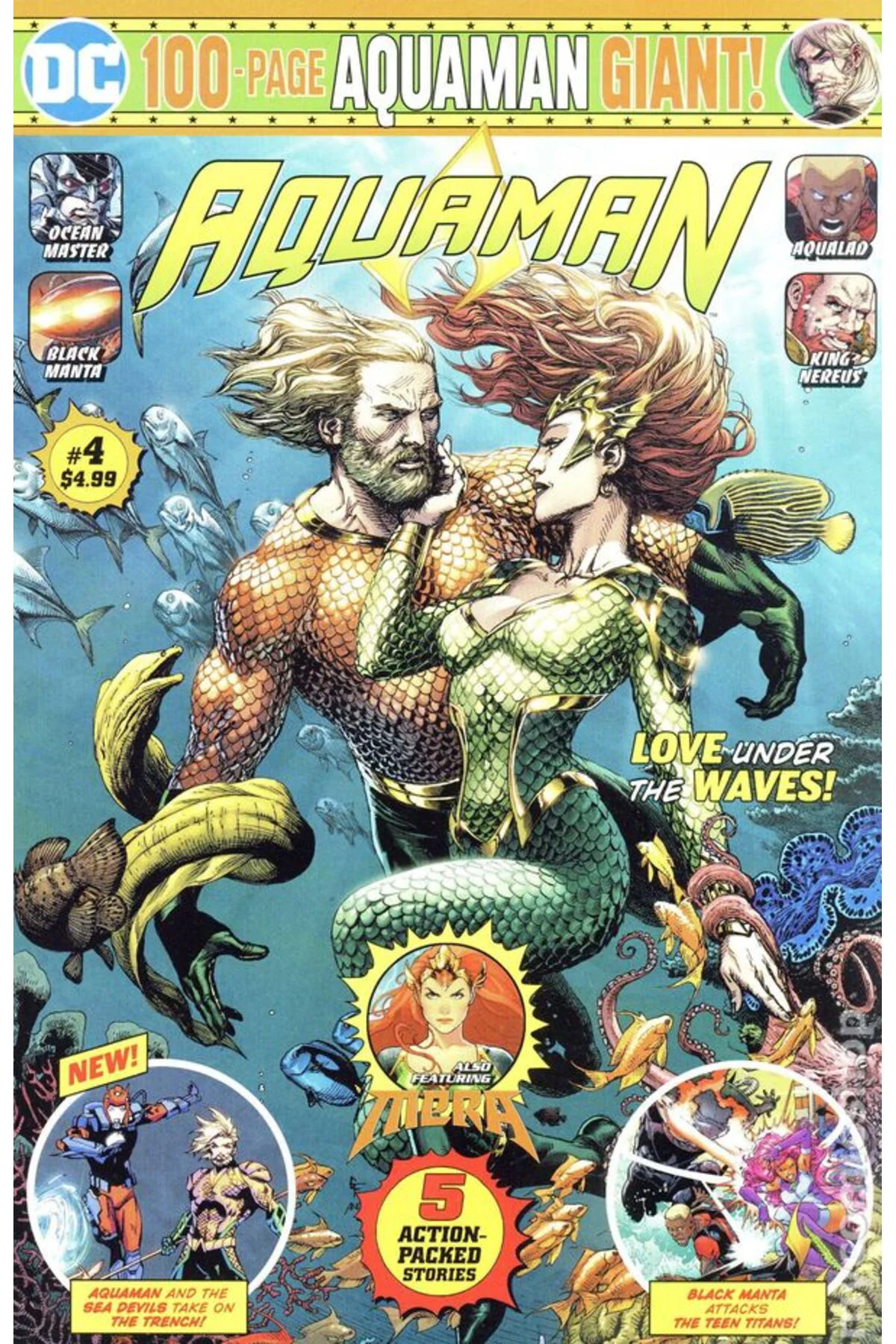 Aquaman Giant #4A (ingilizce)