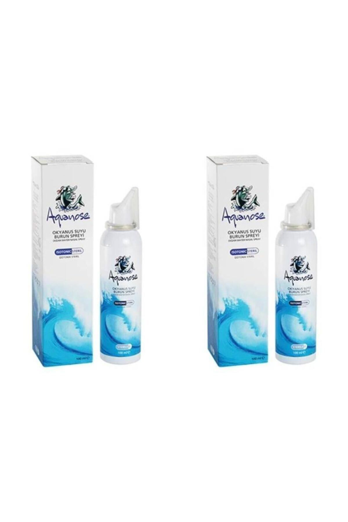 Aquanose Okyanus Suyu Burun Spreyi 100 ml 2'li Paket