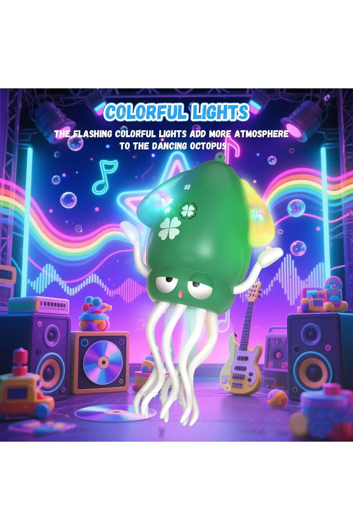 AquaZıp Işıklı, Müzikli Kaçan Ahtapot