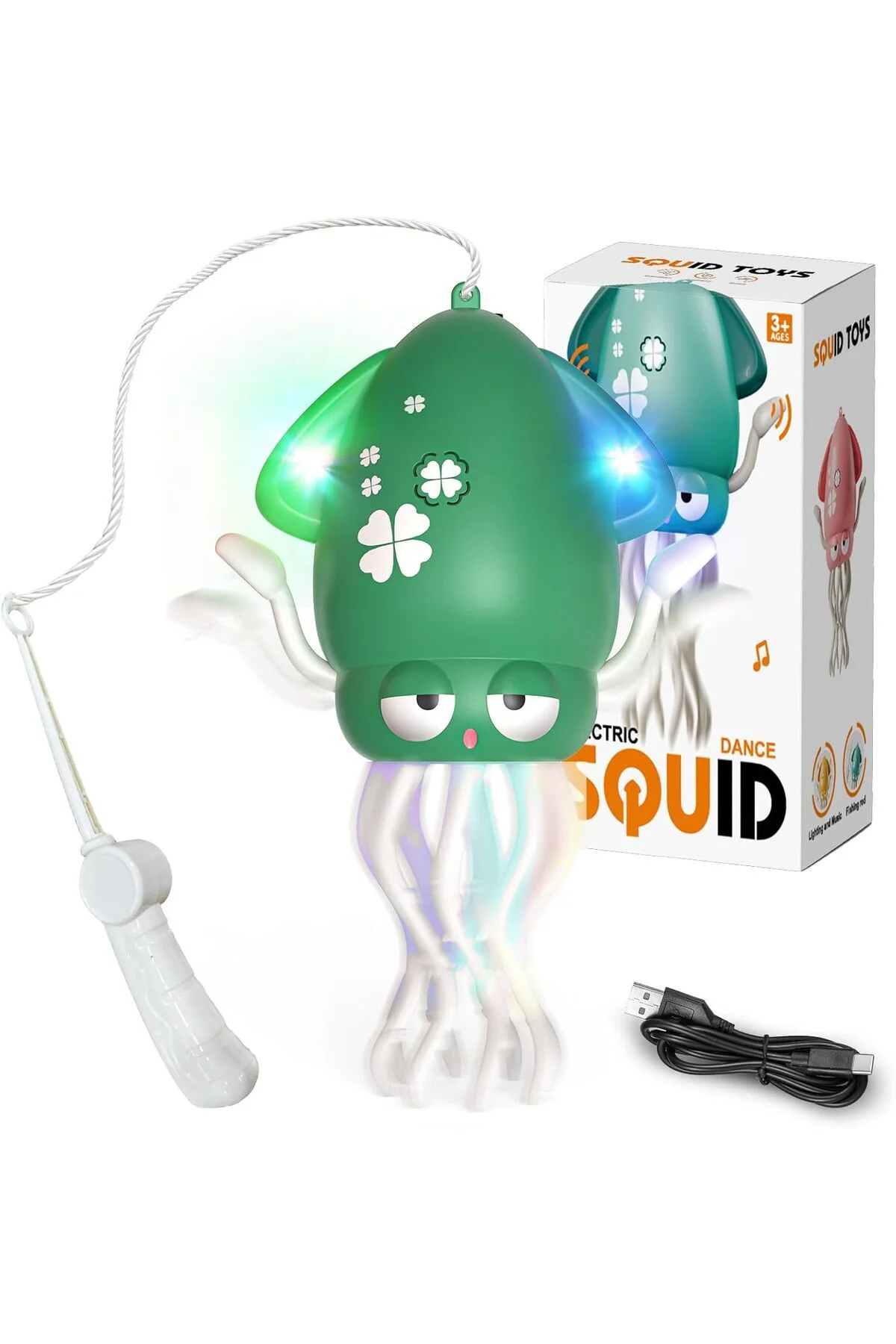 AquaZıp Işıklı, Müzikli Kaçan Ahtapot