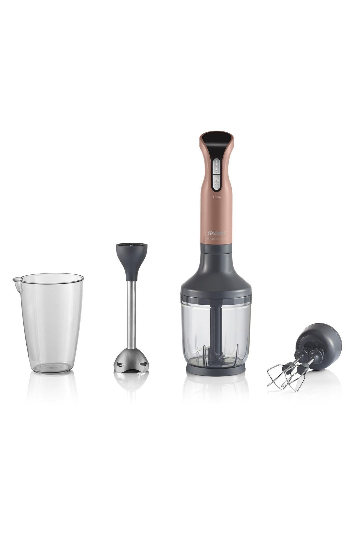 Ar1016-ag Prostick 1000 Watt Ergonomik Çubuk Blender Seti - Akşam