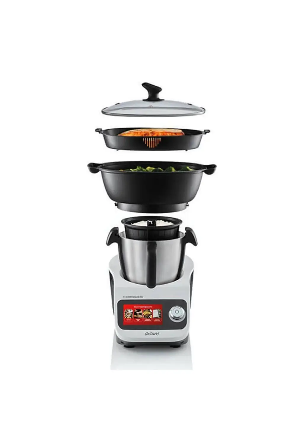 Arzum Ar1181 Thermogusto Çok Fonksiyonlu Akıllı Mutfak Robotu -Beyaz
