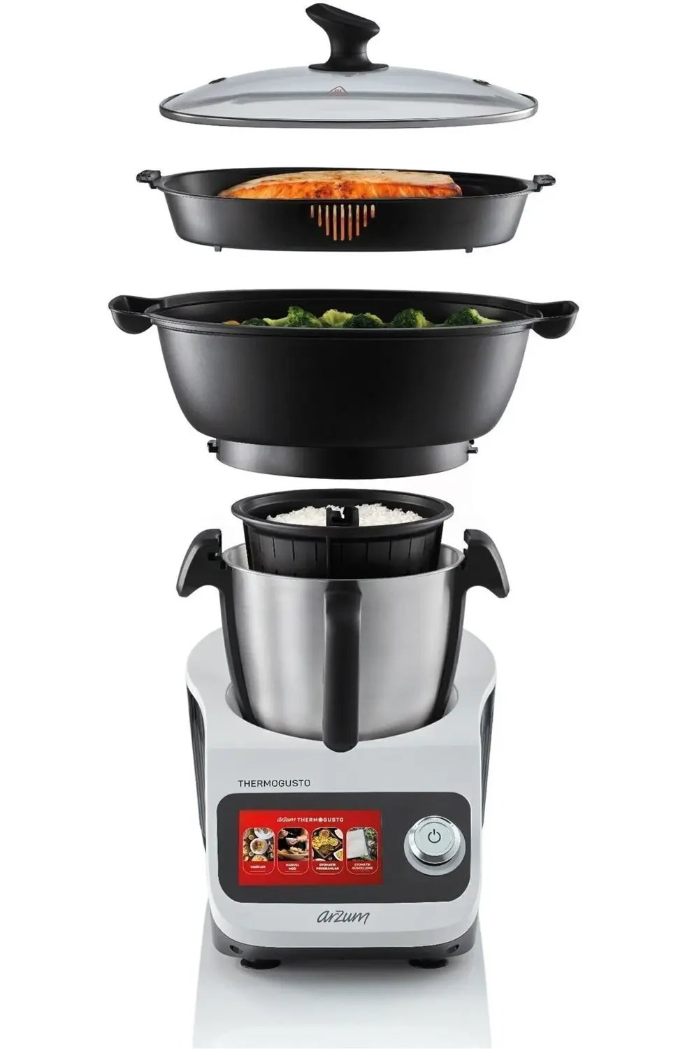 Arzum Ar1181 Thermogusto Çok Fonksiyonlu Akıllı Mutfak Robotu