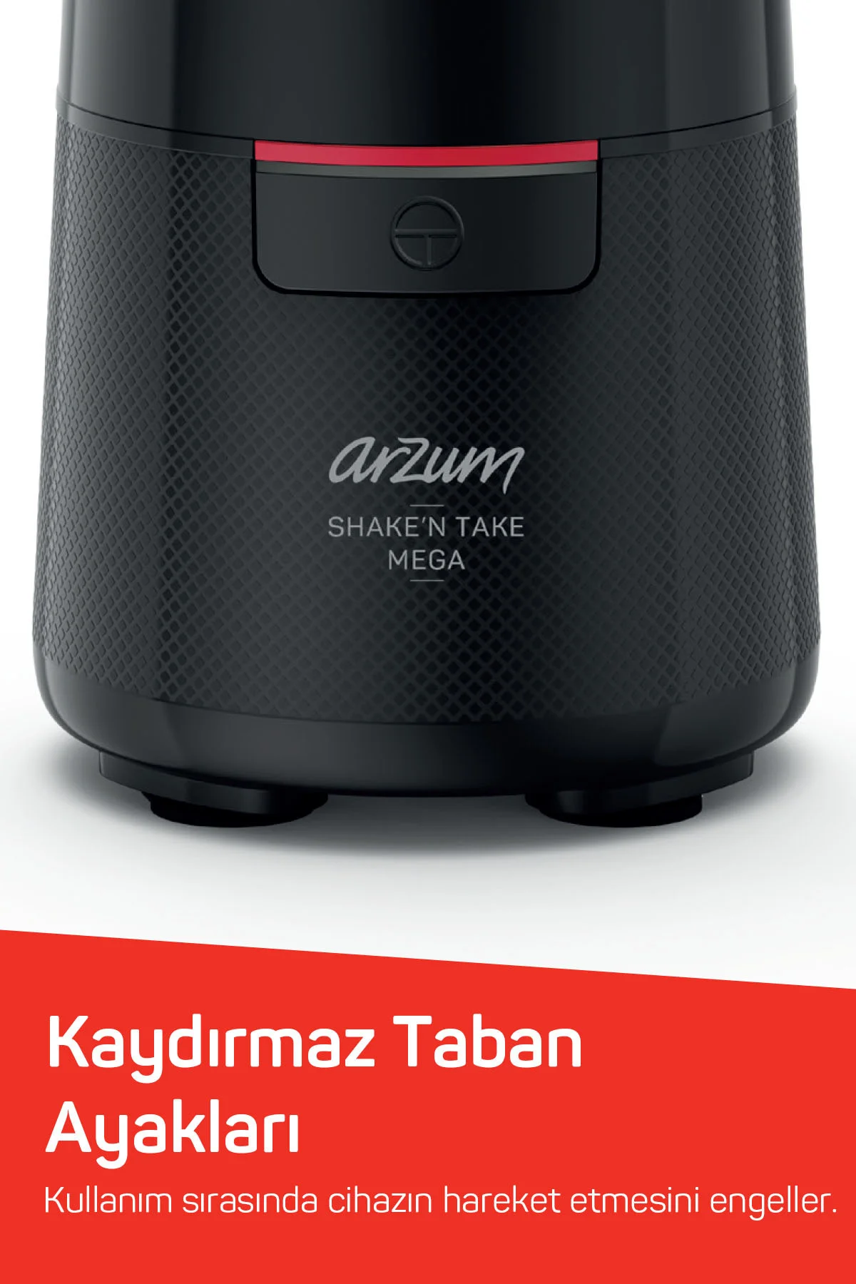 AR1193 Shake’N Take Mega Sürahi Blender Siyah 500 W 1 L + 550 ml Şişe