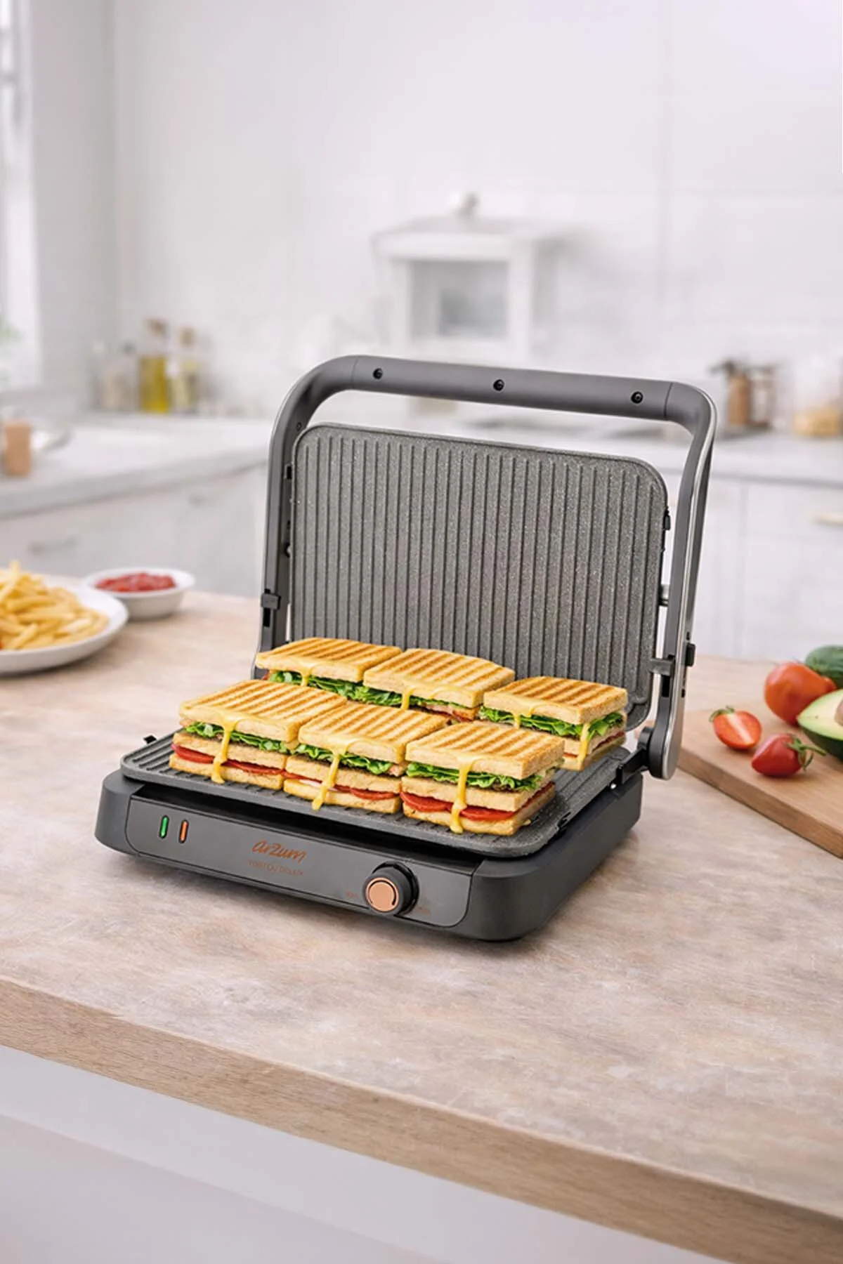 AR2094 Tostçu Delux Izgara ve Tost Makinesi, Sorgül Buğdayı