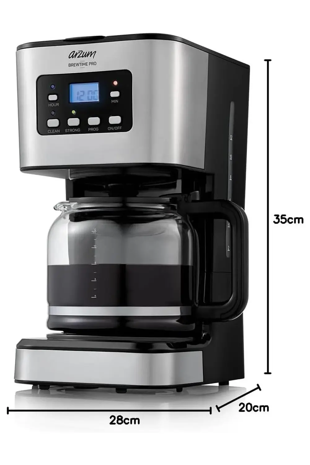 Arzum Ar3073 Brewtime Pro Filtre Kahve Makinesi