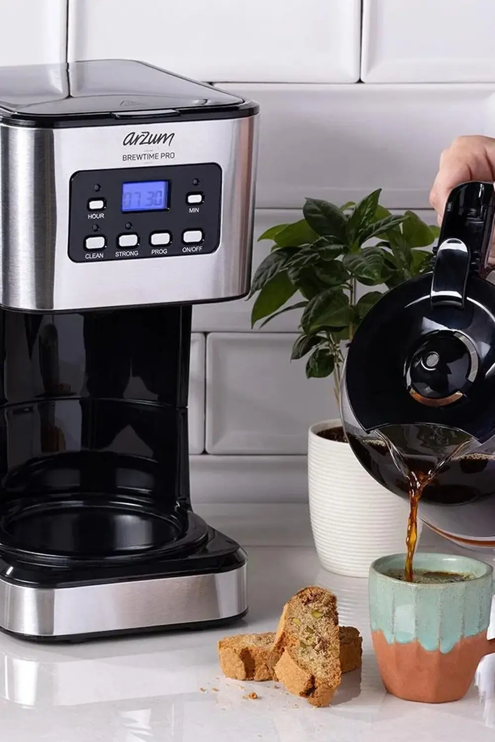 Arzum Ar3073 Brewtime Pro Filtre Kahve Makinesi