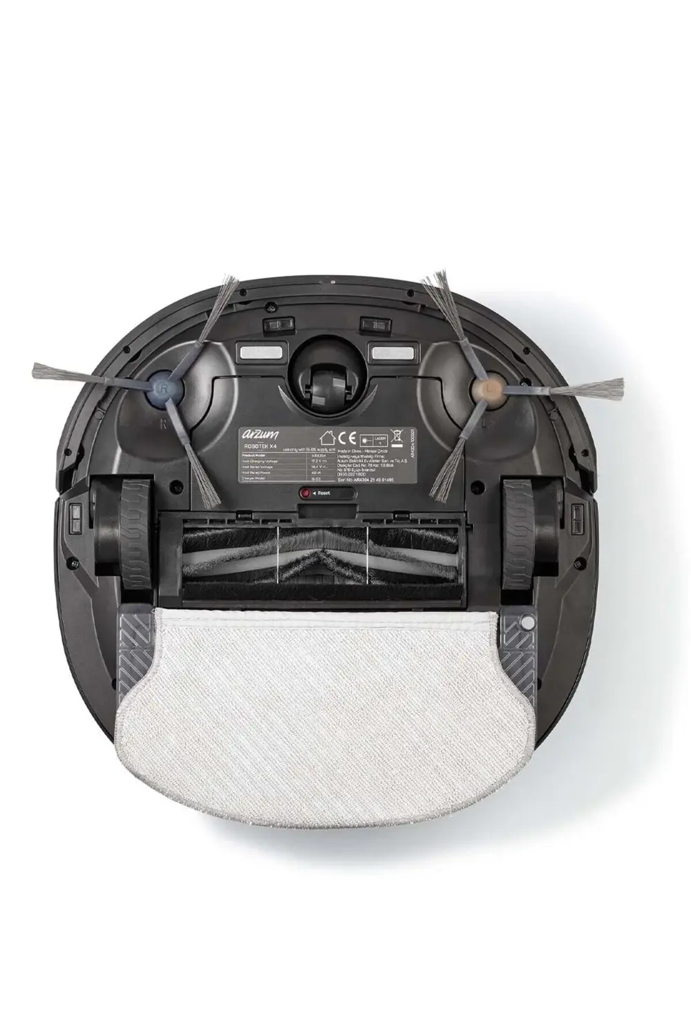 Arzum Ar4304 Robotek X4 Lds Akıllı Robot Süpürge - Siyah
