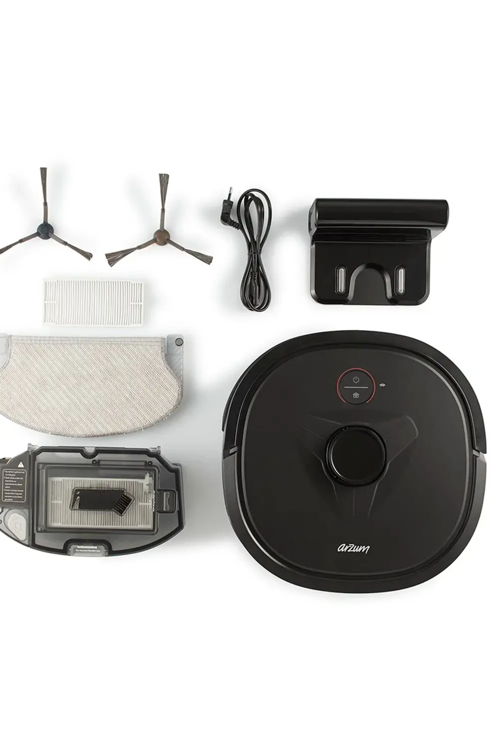Arzum Ar4304 Robotek X4 Lds Akıllı Robot Süpürge - Siyah
