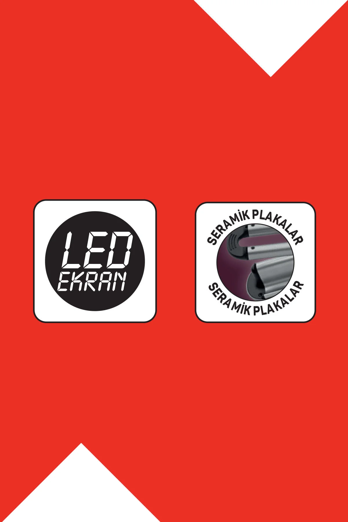 AR5079 Trendcare Seramik Saç Maşası 16 mm, 9 Kademeli Isı Ayarlı 