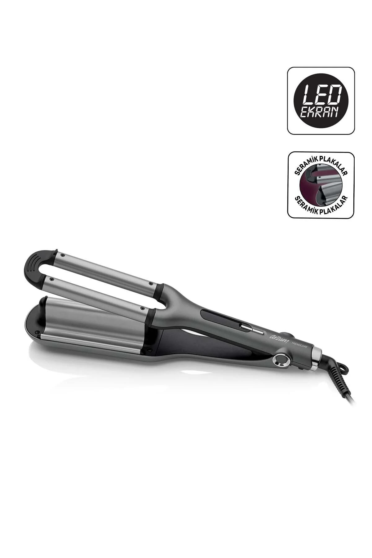 AR5079 Trendcare Seramik Saç Maşası 16 mm, 9 Kademeli Isı Ayarlı 