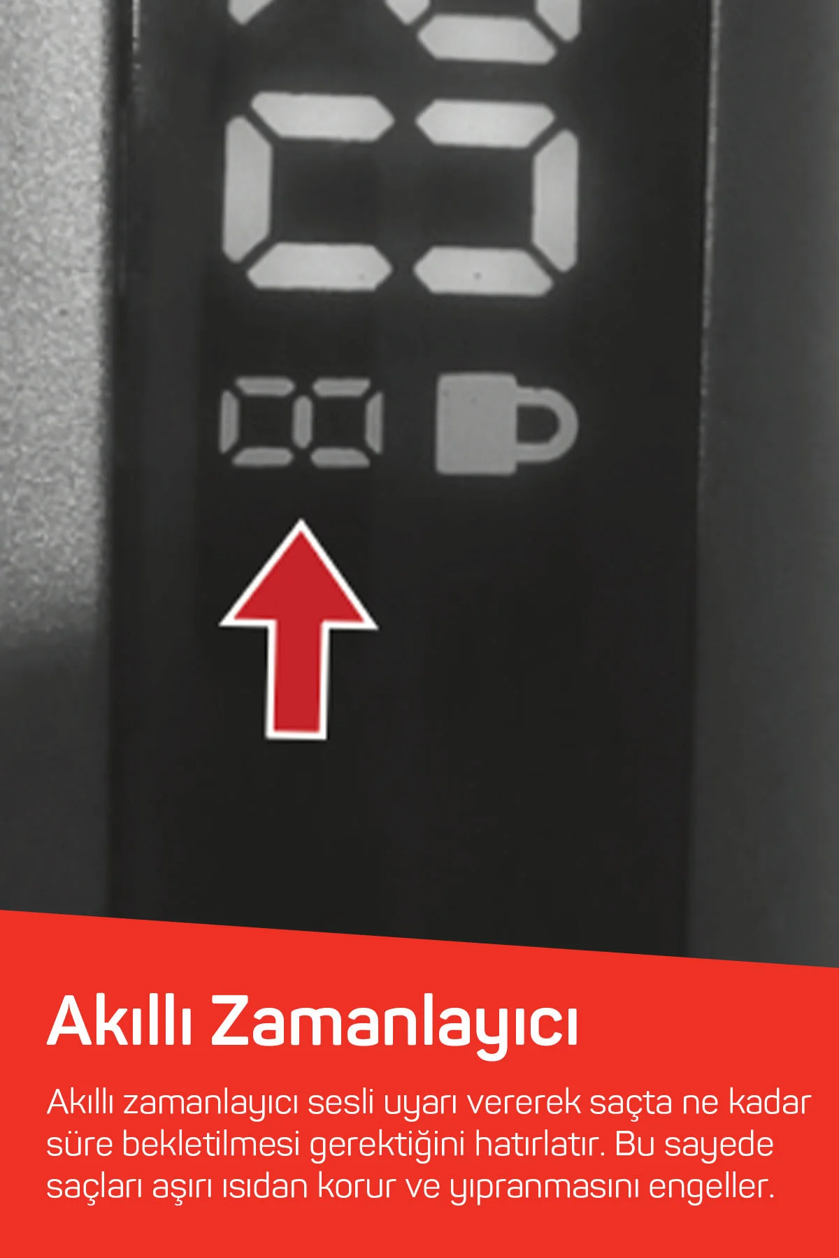 AR5079 Trendcare Seramik Saç Maşası 16 mm, 9 Kademeli Isı Ayarlı 