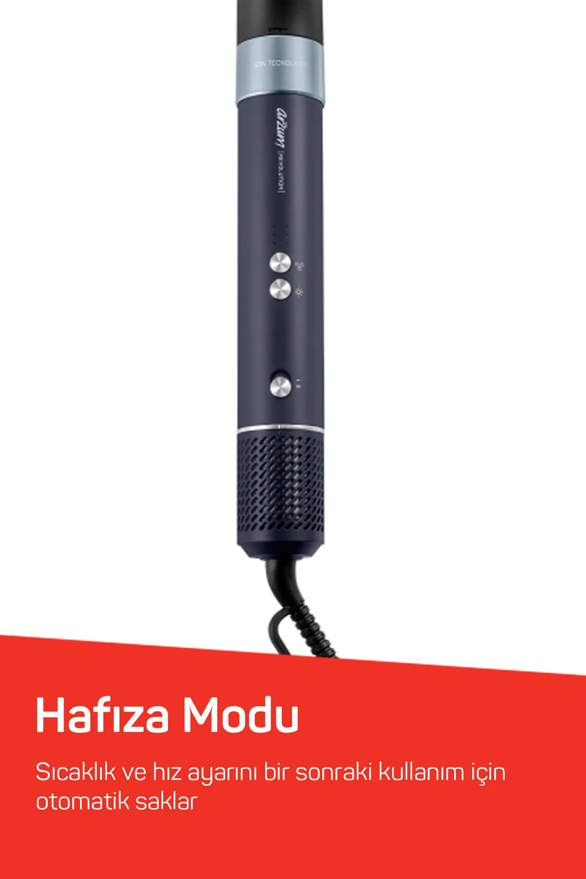 AR5166 Revolution BLDC Ionic Hava Üflemeli Saç Şekillendirici 6 F