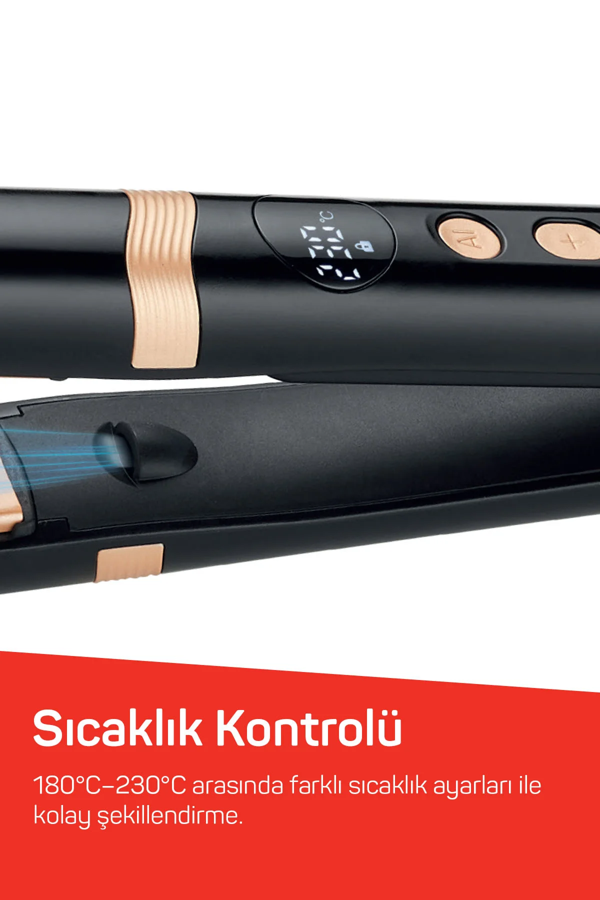 AR5184 Volume Pro İnce Plakalı Saç Düzleştirici, Keratin ve Argan Yağlı Plaka, İyon Teknolojisi, Siy AR5184 Volume Pro İnce Plakalı Saç Düzleştirici, Keratin ve Argan Yağlı Plaka, İyon Teknolojisi, Siy