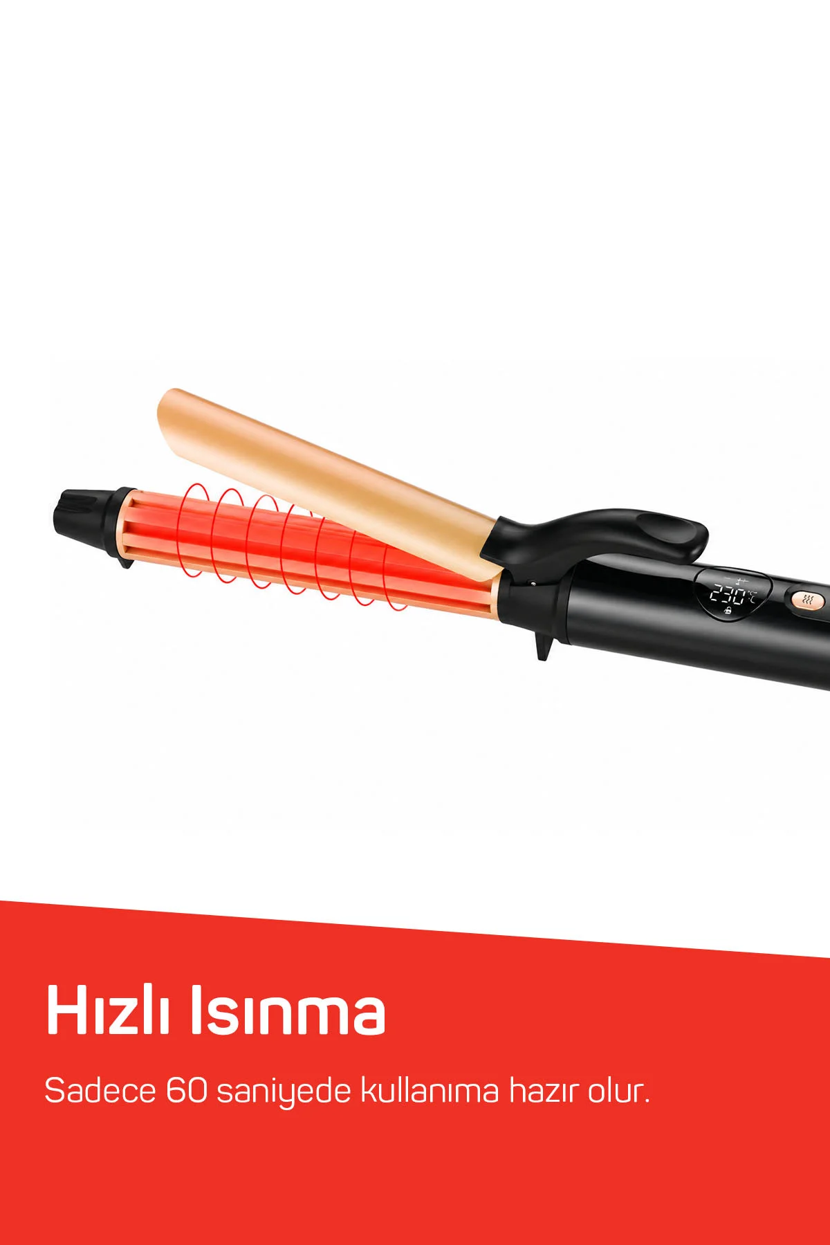 AR5186 Volume Pro Saç Maşası, Keratin ve Argan Yağlı Plaka, 25 mm maşa çapı, Siyah Fiyatı, Yorumları ve Özellikleri