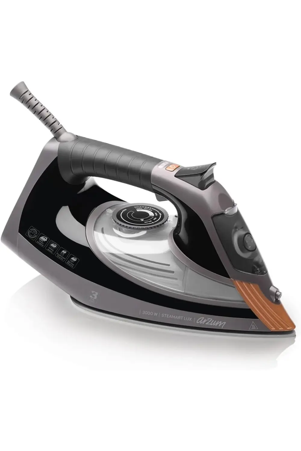 AR693 Steamart Lux Buharlı Ütü - Siyah 395519