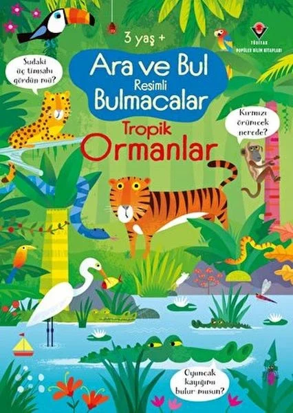 Ara ve Bul Resimli Bulmacalar Tropik Ormanlar Fiyatı, Yorumları ve Özellikleri
