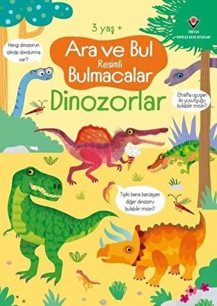 Ara ve Bul Resimli Bulmacalar - Dinozorlar Fiyatı, Yorumları ve Özellikleri