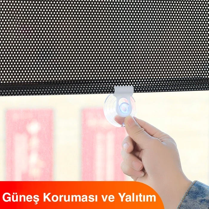 Araba Araç içi Katlanabilir Araç Oto Ön Cam Güneşlik Branda 40x125cm-1852