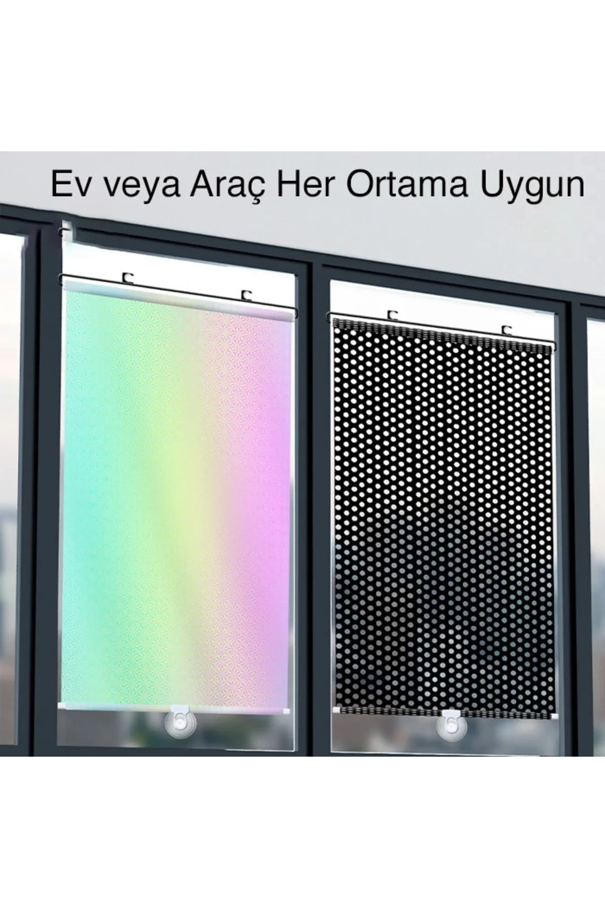 Araba Araç Içi Katlanabilir Araç Oto Ön Cam Güneşlik Branda 50X12