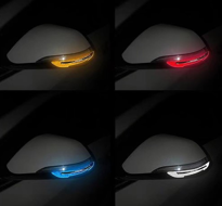 İhtiyaçavm Araba Ayna Çarpma Koruyucu Renkli Reflektif Şerit