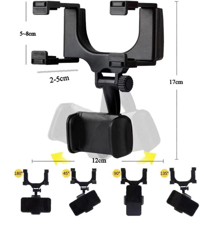 Araba Dikiz Aynasına Takılan Telefon Tutucu CM-219