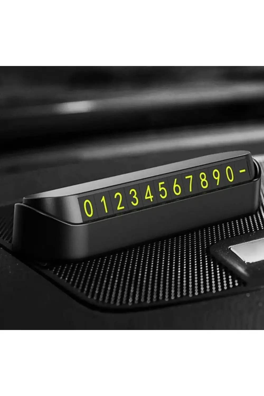 Araba Fosforlu Açılır Kapanabilir Numaratör Ön Torpido Üstü Telef