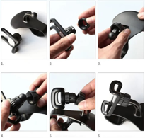 İhtiyaçavm Araba Gösterge Üstüne Takilan 360 Oynar Başli Telefon Tutucu