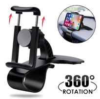 İhtiyaçavm Araba Gösterge Üstüne Takilan 360 Oynar Başli Telefon Tutucu