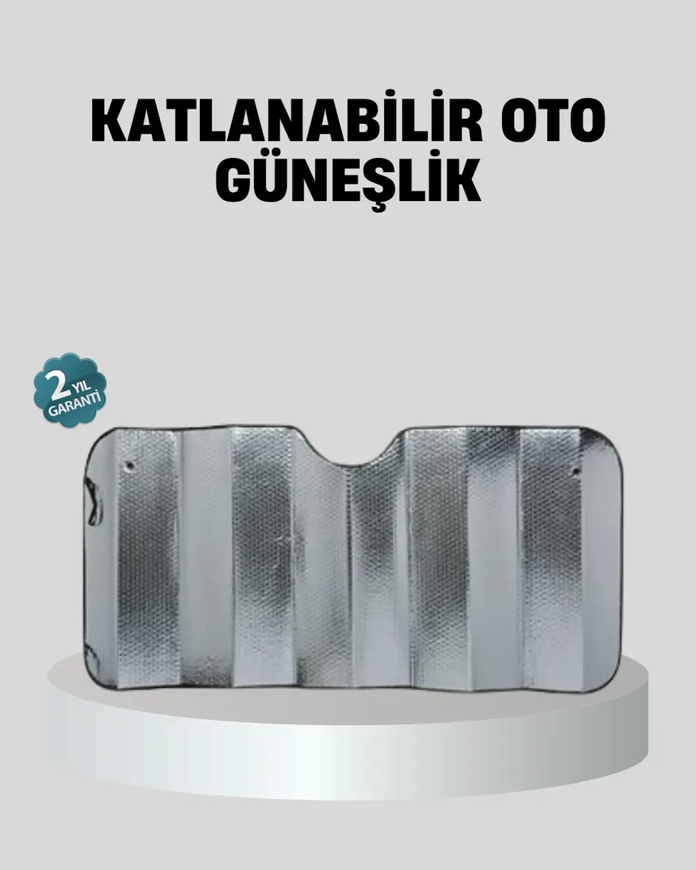 Araba Güneşliği Alüminyum Yansıtıcı Yüzeyle Etkili Isı Koruması