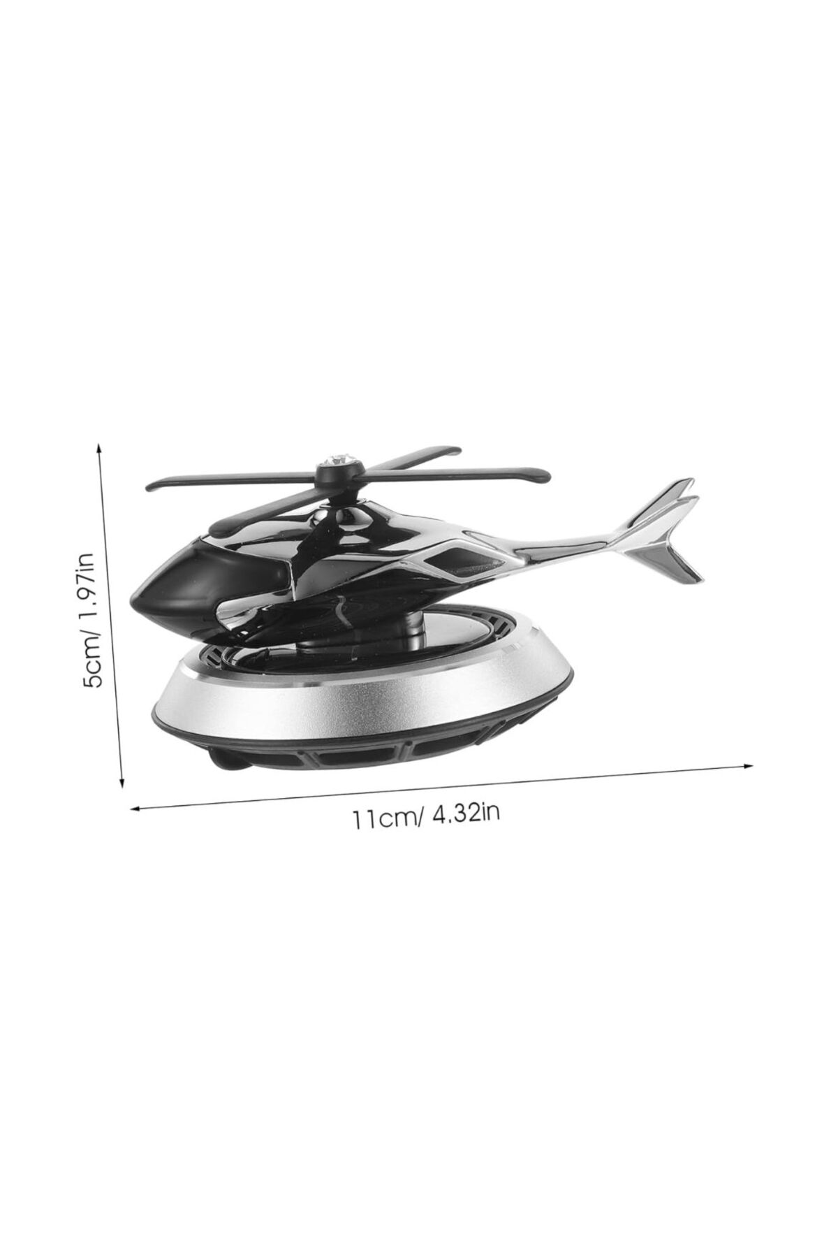Araba Hava Spreyi Güneş Enerjili Dönen Koku Verici Helikopter Num