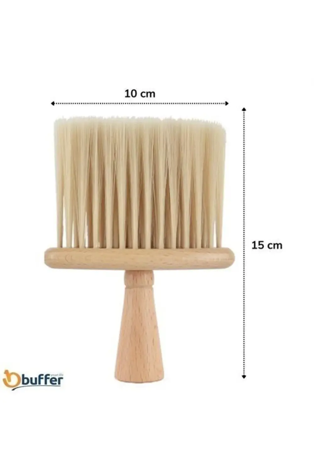 ® Araba İçin Ahşap Saplı Yumuşak Kıl Fırça Detaylı Toz Alma Temiz