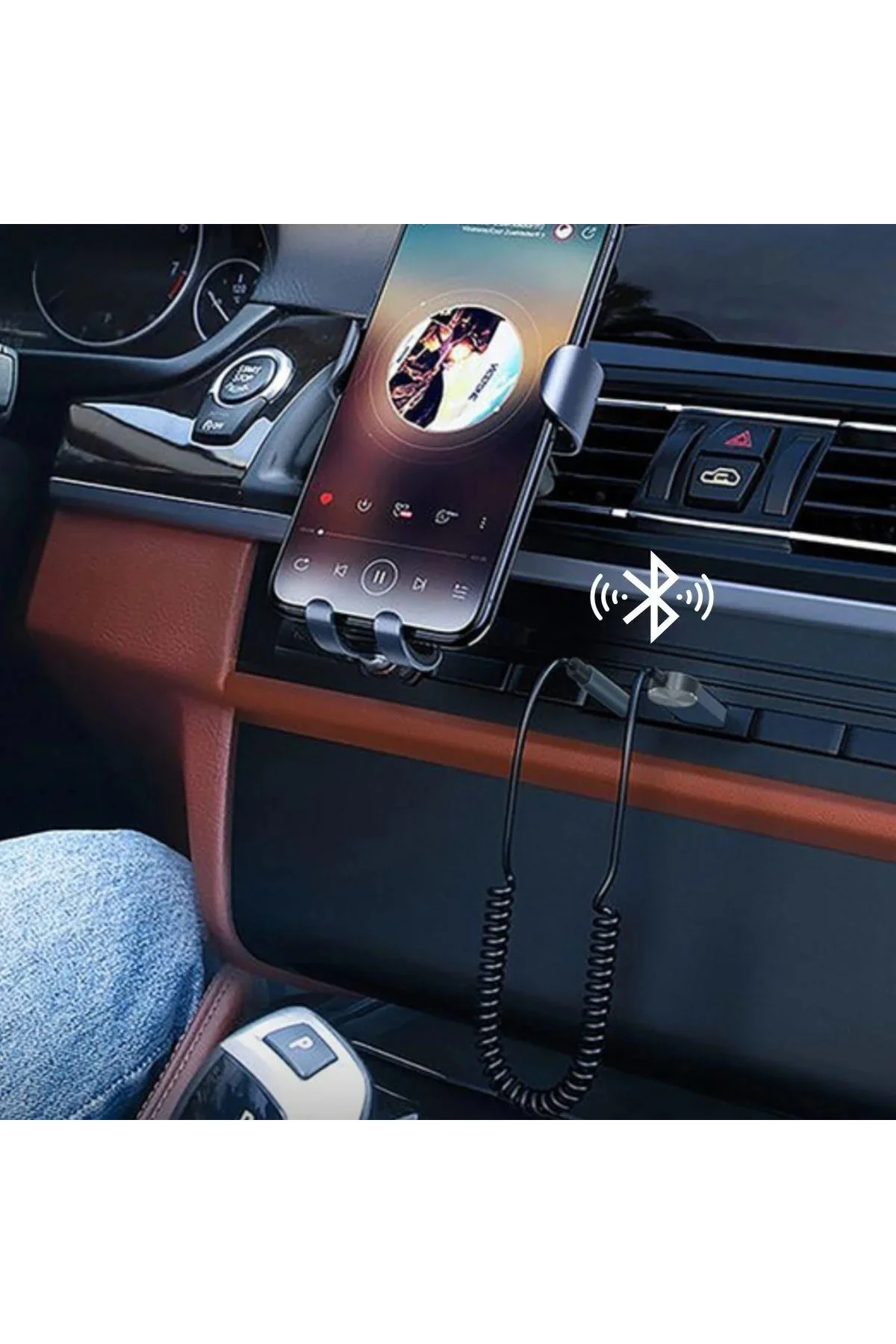 Araba için Bluetooth Aux Alıcısı Wireless Araç Kiti Araba için Bluetooth Aux Alıcısı Wireless Araç Kiti