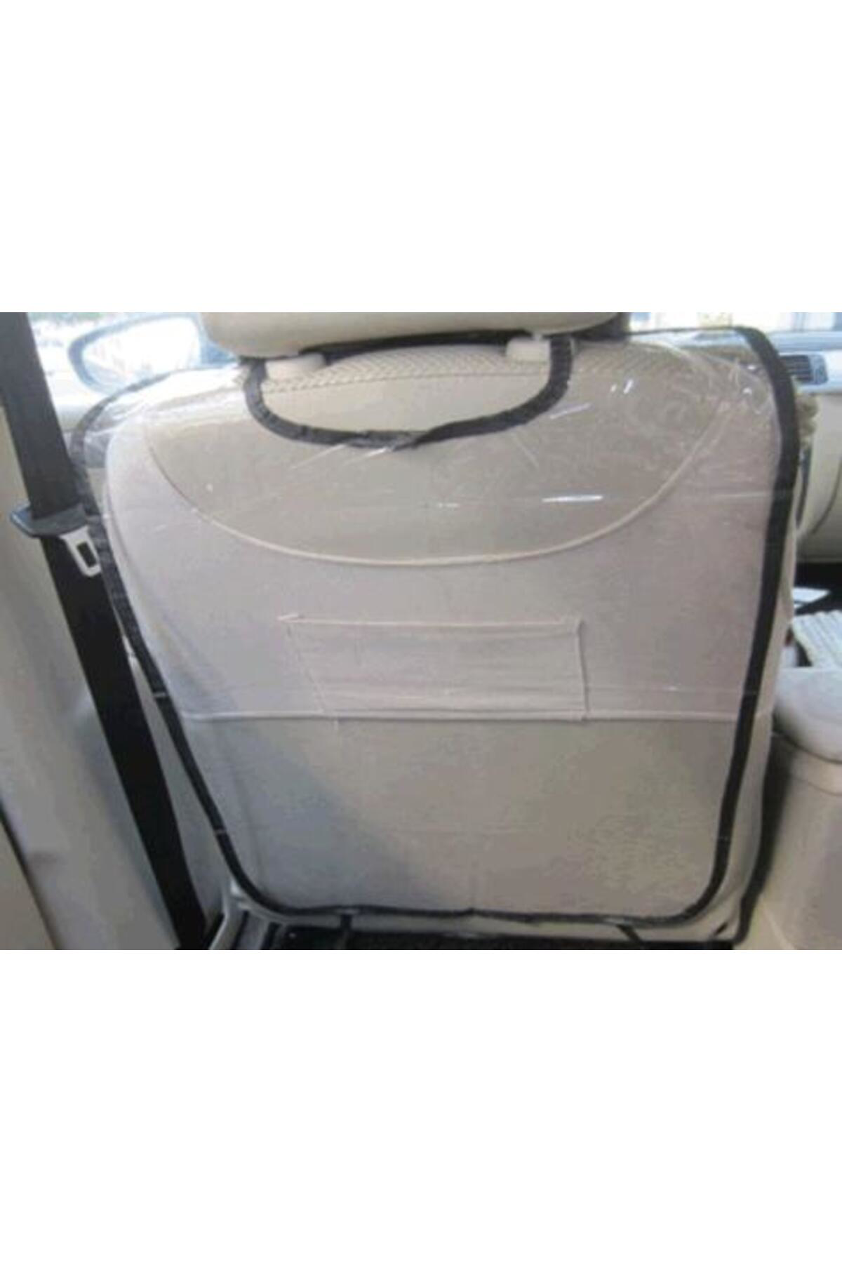 Lisinya Araba Koltuk Arkası Koruyucu Şeffaf Kılıf