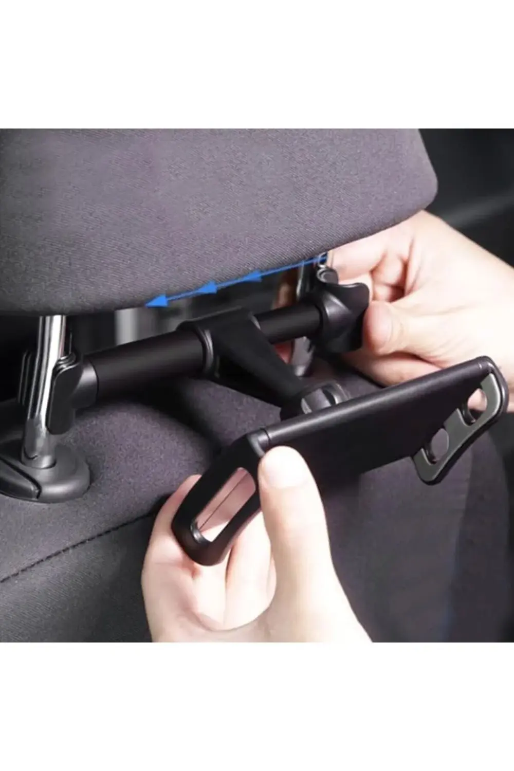 Araba Koltun Arkası Telefon ve Tablet Tutucu 360 Derece Dönebilen