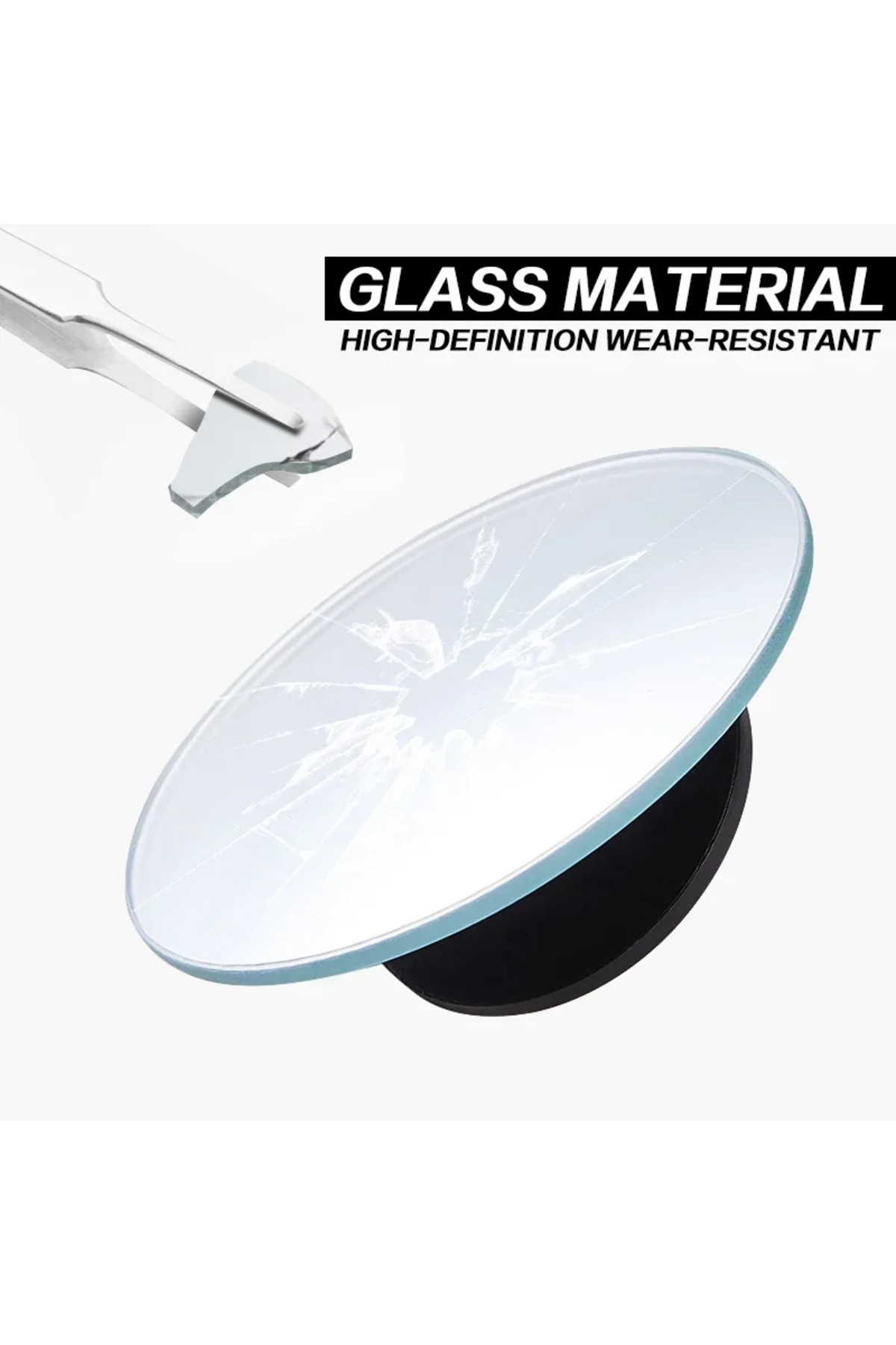 Araba Kör Nokta Aynası 360 Derece Ayarlanabilir Geniş Açı Yardımc