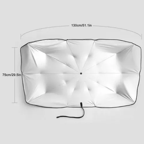 Woody Sofia Araba Ön Cam Güneşlik Şemsiye