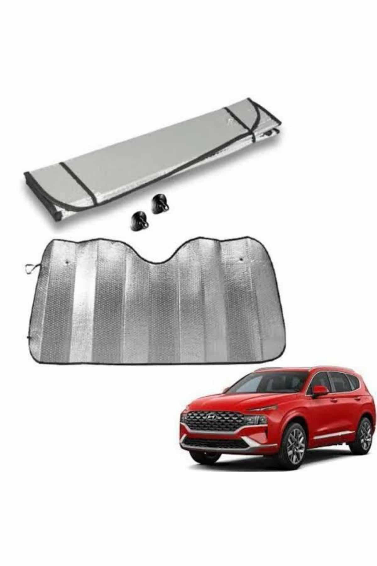 Araba Ön Cam Güneşliği Katlanabilir Oto Güneşlik Tüm Araç Modelle