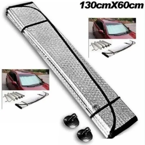 Araba Ön Cam Güneşliği 130*60 cm Parlak Fiyatı, Yorumları ve Özellikleri