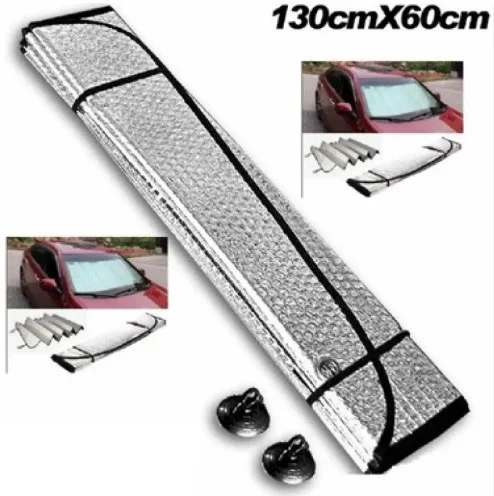 Araba Ön Cam Güneşliği 130*60 cm Parlak Araba Ön Cam Güneşliği 130*60 cm Parlak