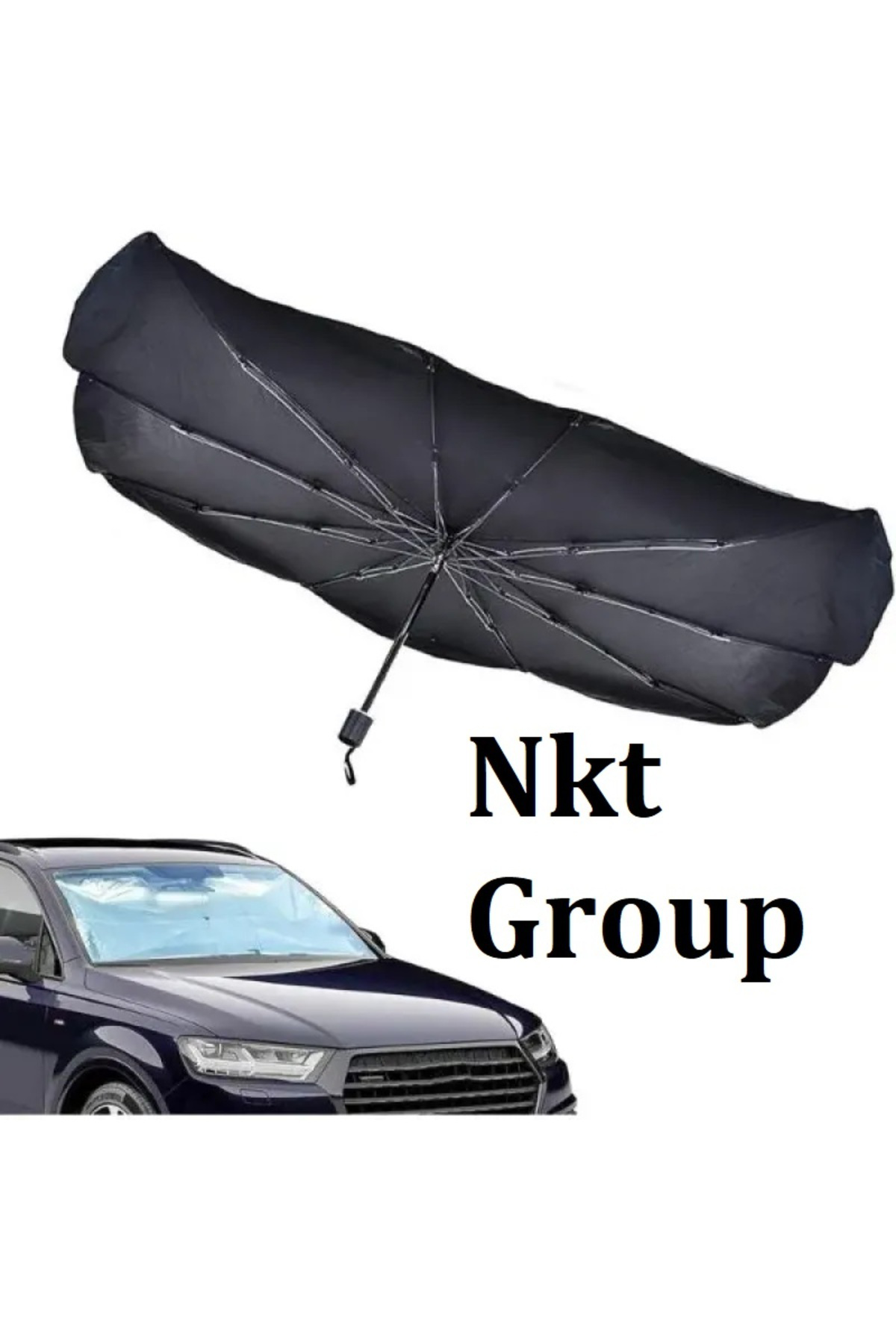 Blisspremium Araba Oto Ön Cam Şemsiye Küçük Boy (140Cm*79Cm ).